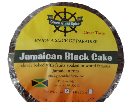 Green Island Spice Jamaican Fruit Rum Cake Sm 20 ounces Cheap