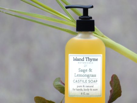 Sage and Lemongrass Castile Soap For Sale