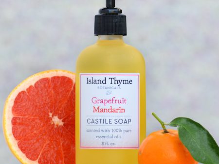 Grapefruit Mandarin Castile Soap Discount