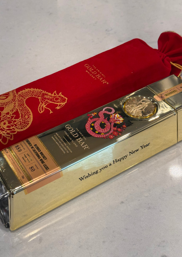 Gold Bar® Whiskey Limited Edition Year of the Snake For Discount