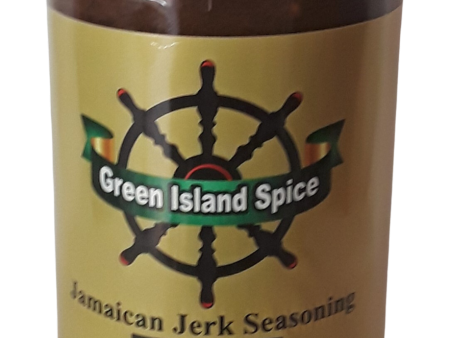 Green Island Spice Jamaican Jerk Seasoning Authentic Hot & Spicy Case of 12 (12 oz bottles) For Discount