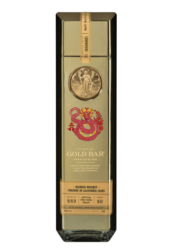 Gold Bar® Whiskey Limited Edition Year of the Snake For Discount