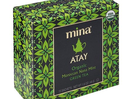 Atay, Moroccan Nana Mint, Green Tea, Organic For Discount