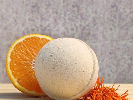 Sweet Orange Calendula Bath Bomb Hot on Sale