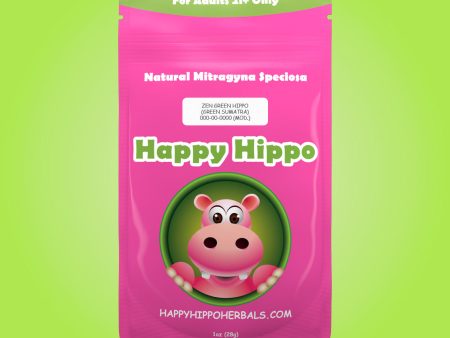 Zen Green Hippo on Sale