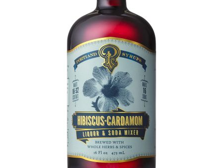 Hibiscus Cardamom Liquor Soda Mixer Hot on Sale