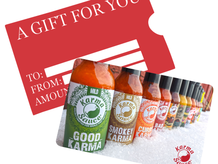 Physical Karma Sauce Gift card For Sale