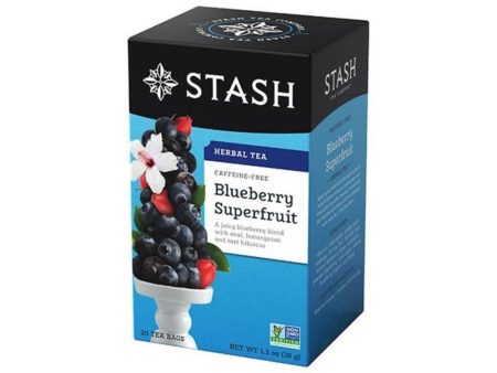 Blueberry Superfruit, Herbal Tea, Caffeine Free Sale