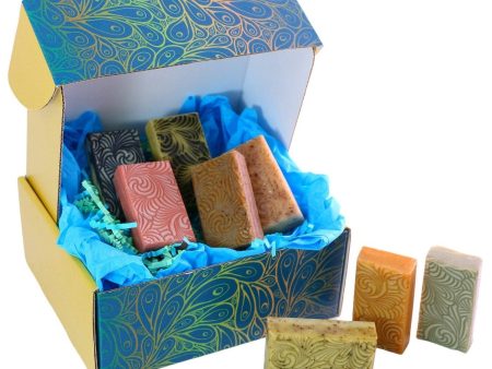 Gift Box: 8 Shea Butter Soap Samples Supply