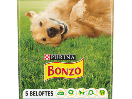 Bonzo Adult Rund Kip en Groenten Menubrokken For Cheap