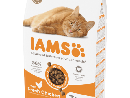 Iams Senior 7+ Chicken (Tarwevrij product) Online now