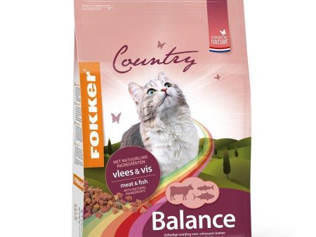 Fokker Cat Country Balance Vlees & Vis (10 kg) on Sale