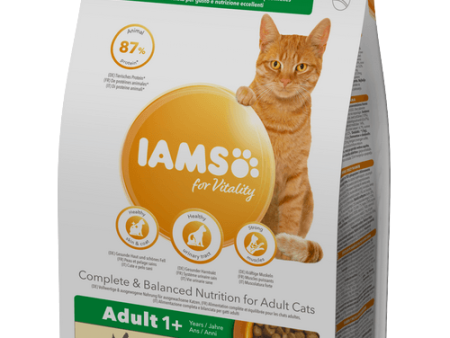 Iams Adult met Kip  (ondersteunt gezondheid en vitaliteit) Sale