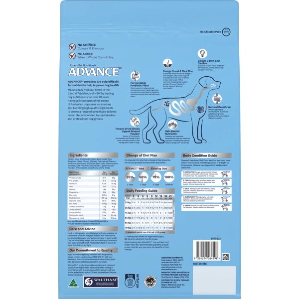 ADVANCE™ Sensitive Skin & Digestion Large Puppy Turkey and Rice Sale