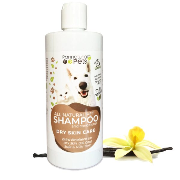 Pannatural Pets Shampoo - Dry Skin Care Oatmeal & Vanilla Sale