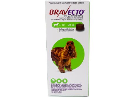 Bravecto Chewable Tablet for Dogs - Medium 10-20kg Cheap