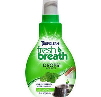 Tropiclean Fresh Breath Drops on Sale