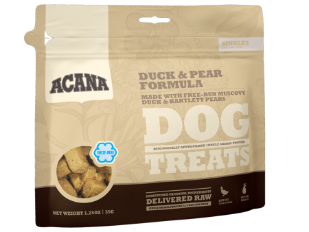 Acana Duck and Pear Free-Dried Dog Treats For Cheap