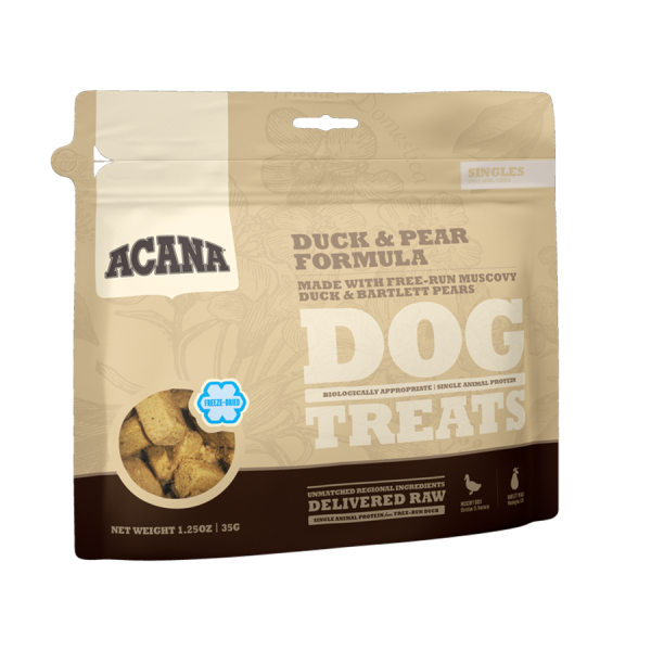 Acana Duck and Pear Free-Dried Dog Treats For Cheap