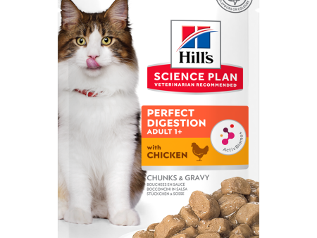 Hill s Science Plan Adult Perfect Digestion Cat Pouches Sale