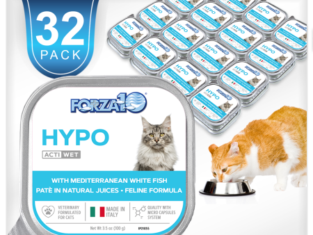 Forza10 Nutraceutic Actiwet Hypo Icelandic Fish Canned Cat Food on Sale