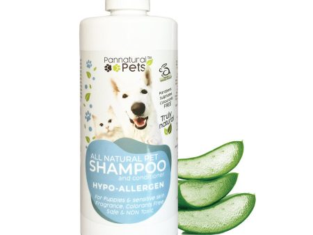 Pannatural Pets Shampoo - Hypo Allergen Hot on Sale