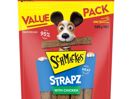 SCHMACKOS™ Strapz Chicken Treats Hot on Sale