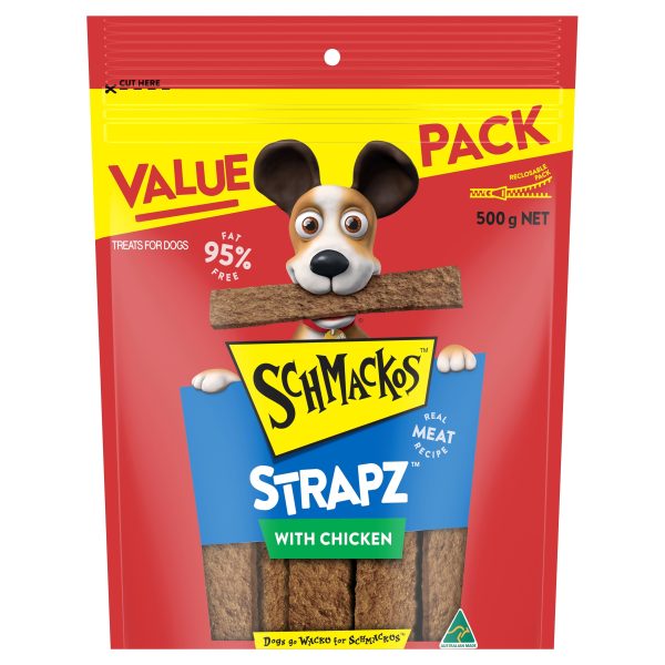 SCHMACKOS™ Strapz Chicken Treats Hot on Sale