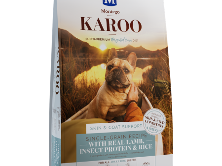 Montego Karoo Adult Skin and Coat Lamb and Insect Protein Online Hot Sale