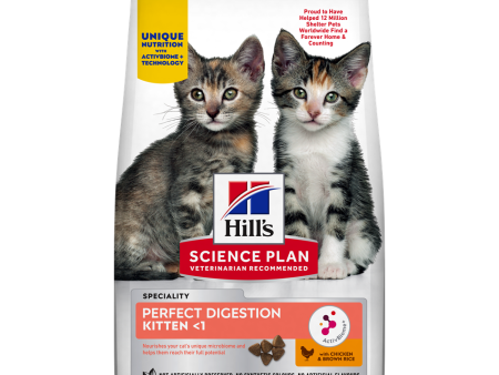 Hill s Science Plan Kitten Perfect Digestion Cat Food Hot on Sale