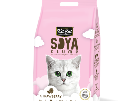 Kit Cat Soya Clump Strawberry Supply