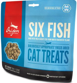 Orijen Freeze Dried 6 Fish Cat Treats Online Hot Sale