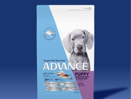 ADVANCE™ Sensitive Skin & Digestion Large Puppy Turkey and Rice Sale