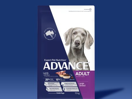 ADVANCE™ Adult Large Breed Lamb with Rice Hot on Sale